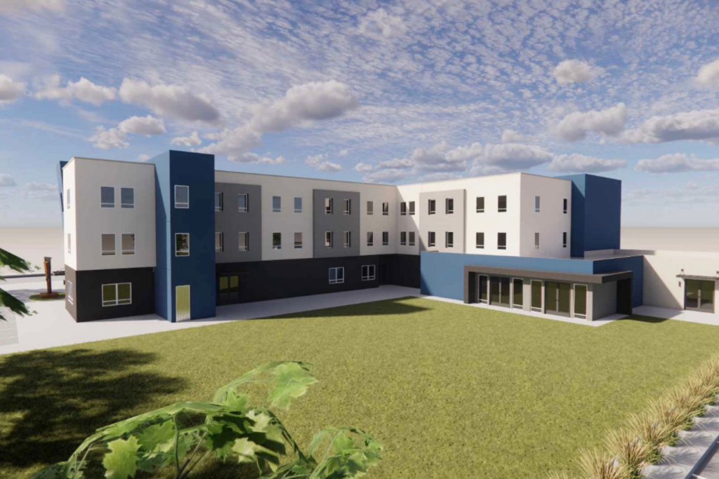 reno's empowerment center women's addiction treatment center design rendering